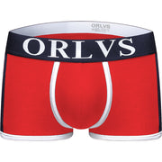 ORLVS Mens Boxer Sexy Underwear soft long boxershorts Cotton soft Underpants Male Panties 3D Pouch Shorts Under Wear Pants Short