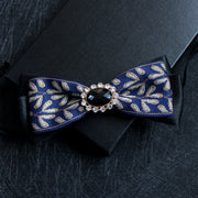 Men's collar flower multi-color jacquard zone bow in diamond collar accessories factory direct custom spot