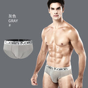 Comfort Men's Triangle Inner Morder Pants Cotton Pants Silver Side Triangle Sports underwear Wholesale