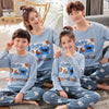 Baby home spring and autumn long sleeves couple home service parent-child kit set Xind collection