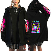 JoJo Bizarre Adventure Zip Up Hoodie