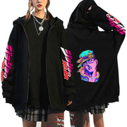 JoJo Bizarre Adventure Zip Up Hoodie