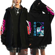 JoJo Bizarre Adventure Zip Up Hoodie