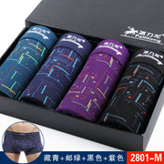 4 gift box Men's underwear flat-pants wholesale modal men's underwear men's underwear foreign trade goods
