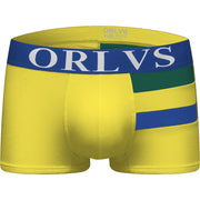 ORLVS Mens Boxer Sexy Underwear soft long boxershorts Cotton soft Underpants Male Panties 3D Pouch Shorts Under Wear Pants Short