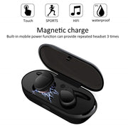 Y30 TWS Wireless headphones 5.0 Earphone Noise Cancelling Headset Stereo Sound Music In-ear Earbuds For Android IOS smart phone