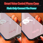 Call LED Flash Lighting Phone Case For iPhone 11 Pro 8 7 6 6s Plus XS Max XR X SE 2020 Cute Rabbit Bear Back Cover accessories