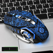 Hot Selling Viper Competition Q5 USB Wired 4 Grades DPI 1200/1600/2400/3200 6 Buttons Online Games Competitive Mouse