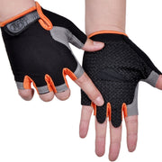 HOT Cycling Anti-slip Anti-sweat Men Women Half Finger Gloves Breathable Anti-shock Sports Gloves Bike Bicycle Glove