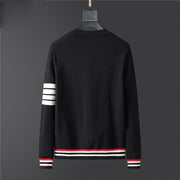 2022 new Winter Thickness Pullover Men O-neck Solid Long Sleeve Warm Slim Sweaters Men's Sweater Pull Male Clothing Cotton Wool