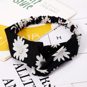 Fashion Women Girls Summer Bohemian Hair Bands Print Headbands Vintage Cross Turban Bandage Bandanas HairBands Hair Accessories