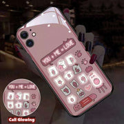 Ins Cute Cherry Strawberry Shining Phone Coque For iPhone 7 XS MAX 11 Pro 12 X XR SE2020 8 Plus Hard Protective Fundas Gift