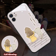 Ins Cute Cherry Strawberry Shining Phone Coque For iPhone 7 XS MAX 11 Pro 12 X XR SE2020 8 Plus Hard Protective Fundas Gift