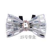 Only simple collar gemstone blue crystal men's wedding wedding color stone party suit suit dress neck collar