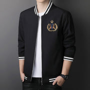 Spring and autumn embroidery jacket men's 2021 new young people handsome jacket baseball clothing casual jacket jacket male