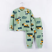 Autumn and winter children's autumn clothes heirloom kids cotton underwear, big children's long-sleeved trousers baby pajamas wholesale