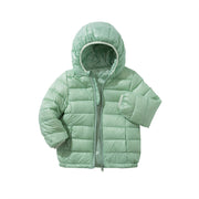 INS new children's light thin hooded down jacket men and girls down jacket jacket children's down jacket wholesale supply