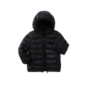 INS new children's light thin hooded down jacket men and girls down jacket jacket children's down jacket wholesale supply