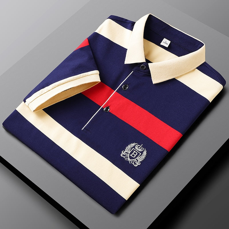 HDHDHDHDH 2022 spring and summer new men's short-sleeved polo