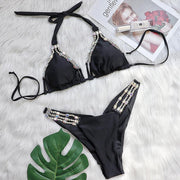 Loren Rhinestone Bikini Set